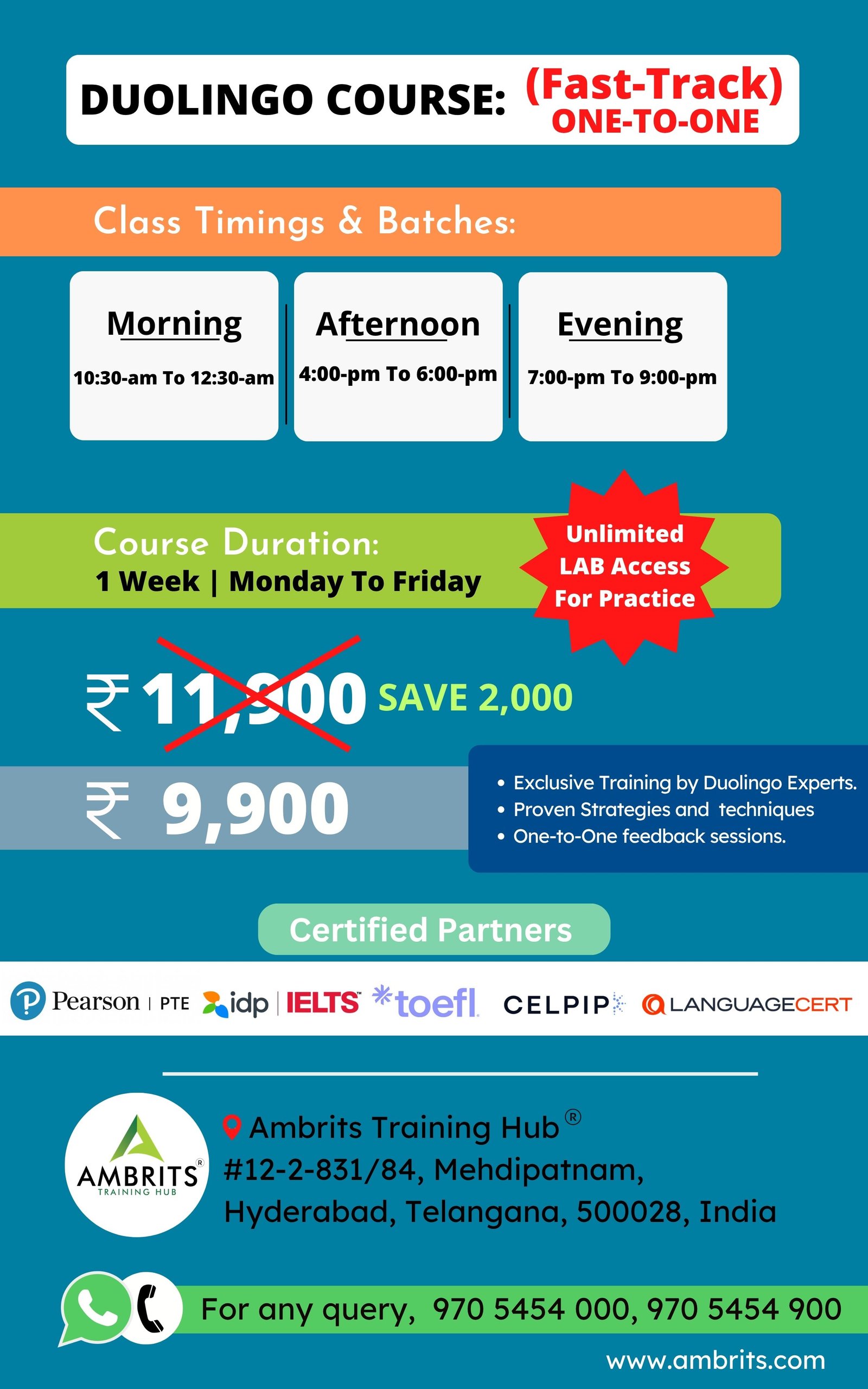 Duolingo Fast Track — Course Brochure
