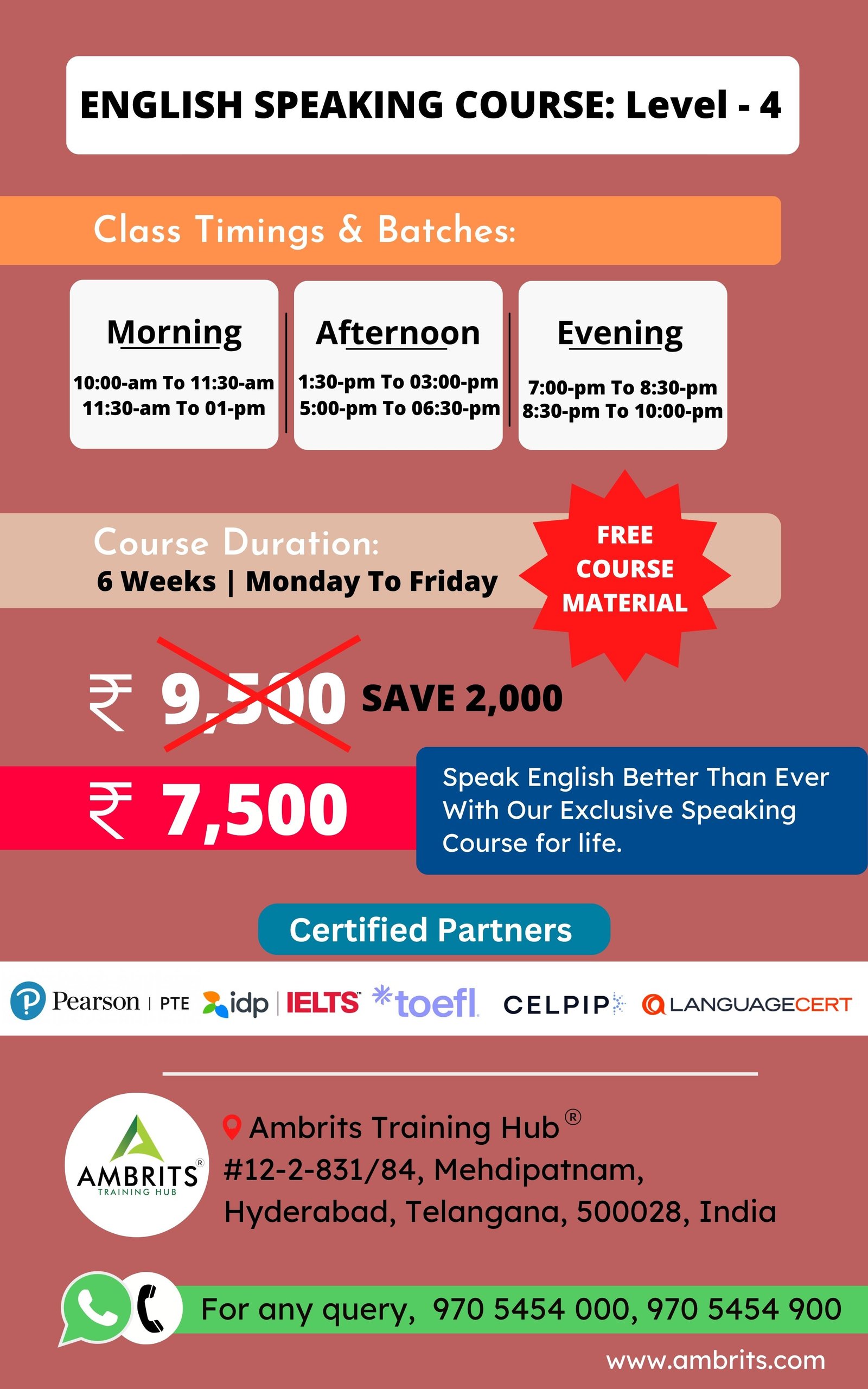 Spoken English Lv4 — Course Brochure